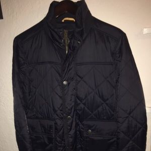 BARBOUR BOWFELL QUILTED JACKET NAVY MQU0702NY91